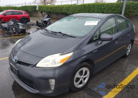 2013 Toyota Prius Two from USA, damaged, VIN JTDKN3DU2D5568574
